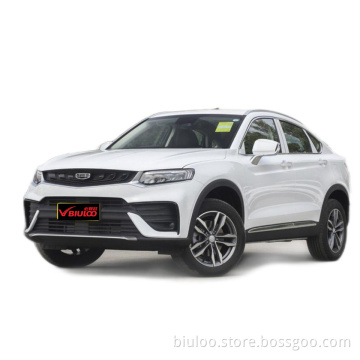 Используется автомобили Geely Cheap Cheap Geely Binyue Cars Left Hand Drive Carmodel 1.5 Turbo 177HP 5 дверей 5 мест подержанный автомобиль для продажи